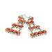 Coral Chandelier Earrings, Jewelry, Earrings, Native