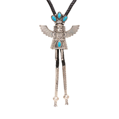 Navajo Kachina Bolo, Jewelry, Bolo Necktie, Native