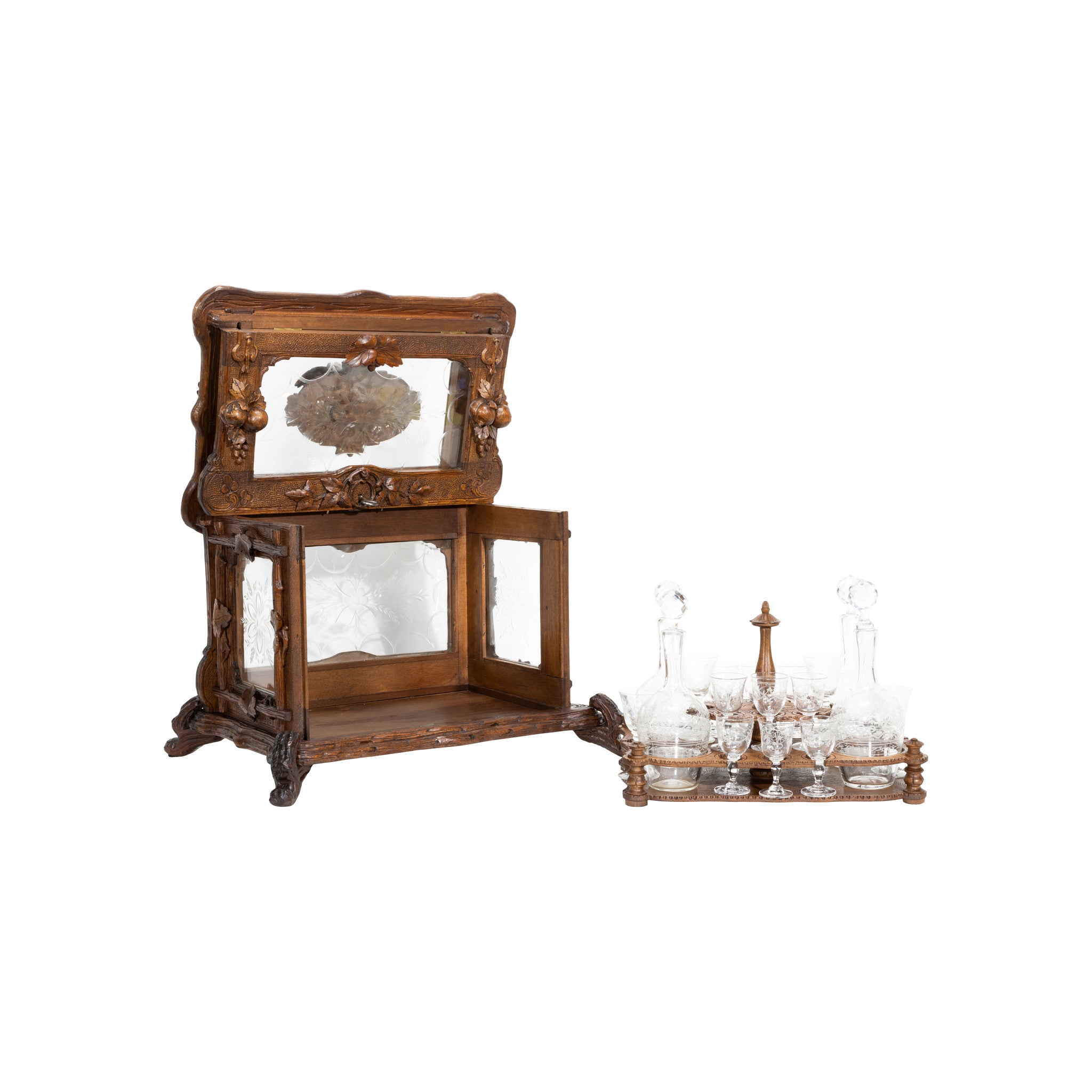 French Black Forest Tantalus Box