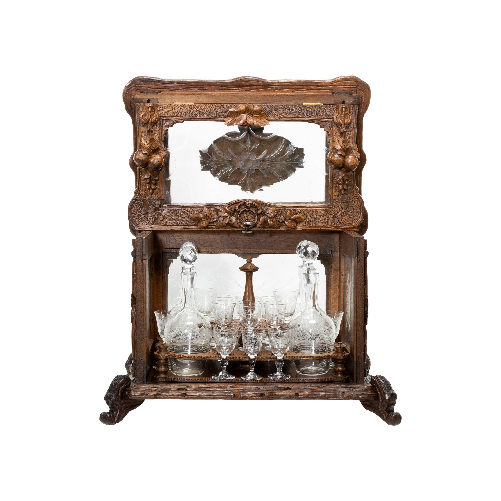 French Black Forest Tantalus Box