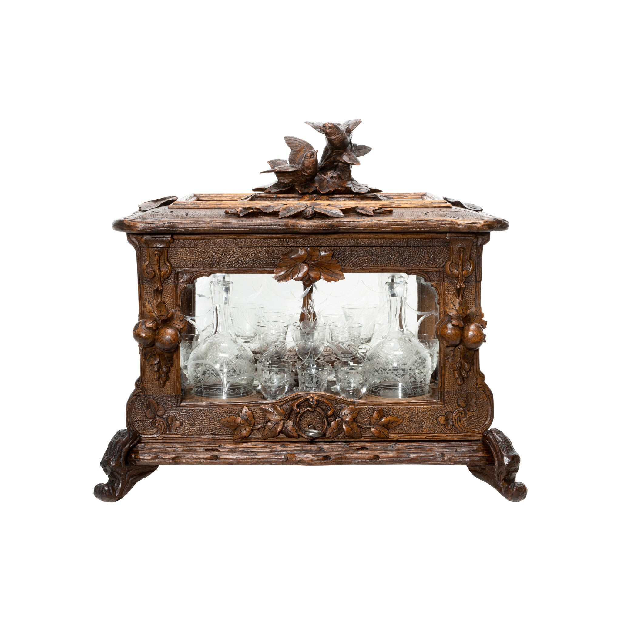 French Black Forest Tantalus Box