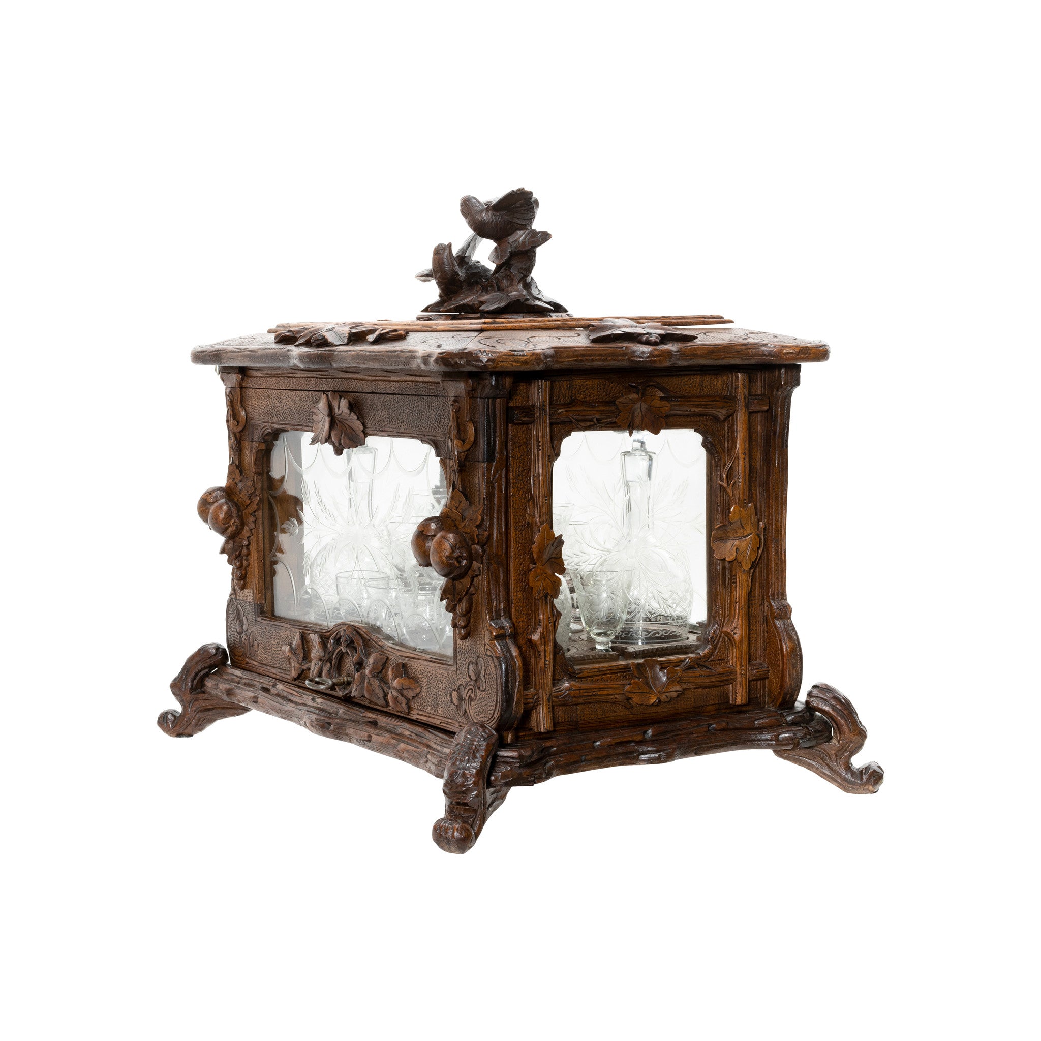 French Black Forest Tantalus Box