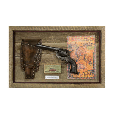 101 Ranch Shadowbox, Firearms, Handgun, Revolver
