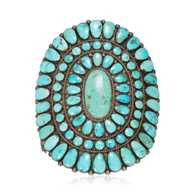 Navajo Turquoise Bracelet, Jewelry, Bracelet, Native