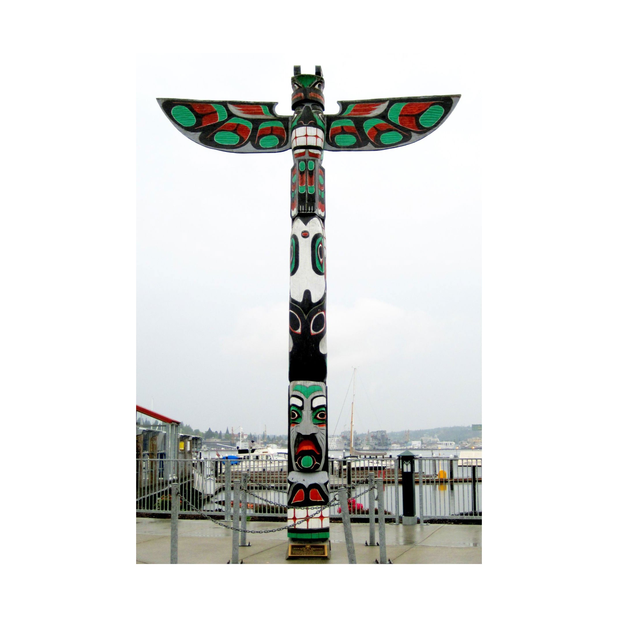 Makah Totem by Frank Smith