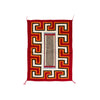 Navajo Crystal Single Saddle, Native, Weaving, Single Saddle Blanket