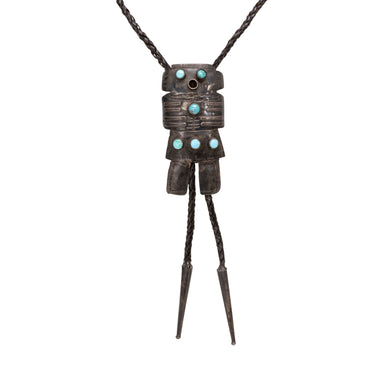 Kachina Bolo Tie, Jewelry, Bolo Necktie, Native