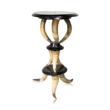 Steer Horn Side Table, Furnishings, Furniture, Table