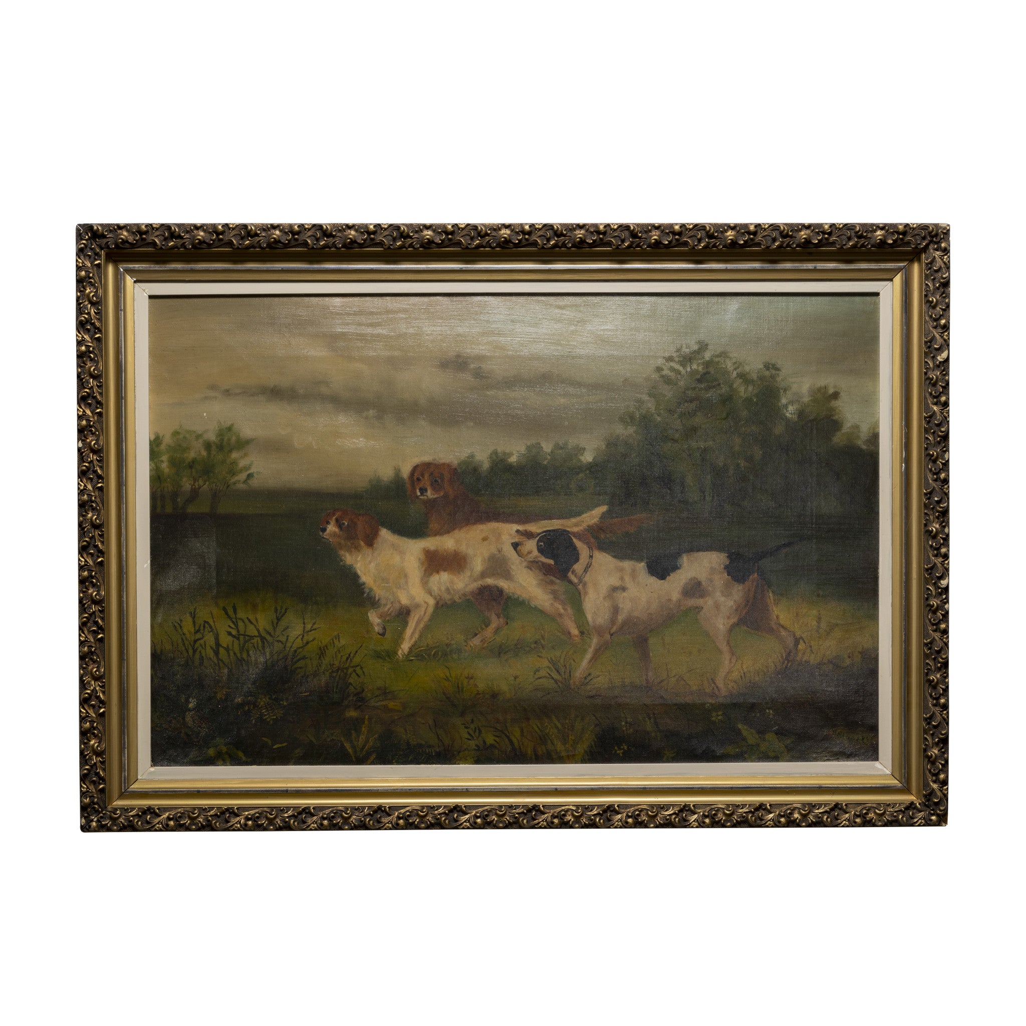 Spaniels on the Hunt by Hellawell