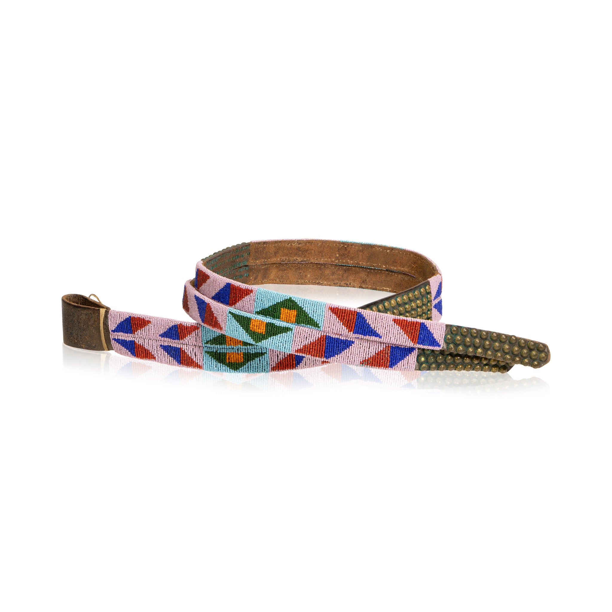 Nez Perce Belt Drop, Native, Garment, Belt