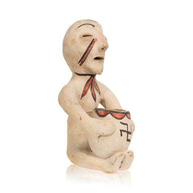 Tesuque Rain God, Native, Pottery, Historic