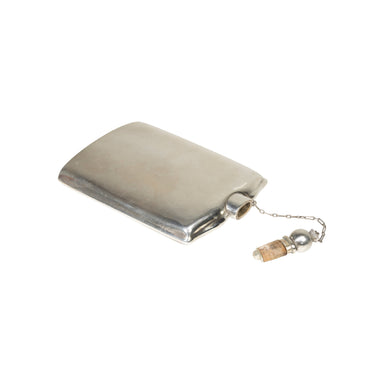Sterling Silver Harald Nielsen Flask, Furnishings, Barware, Flask