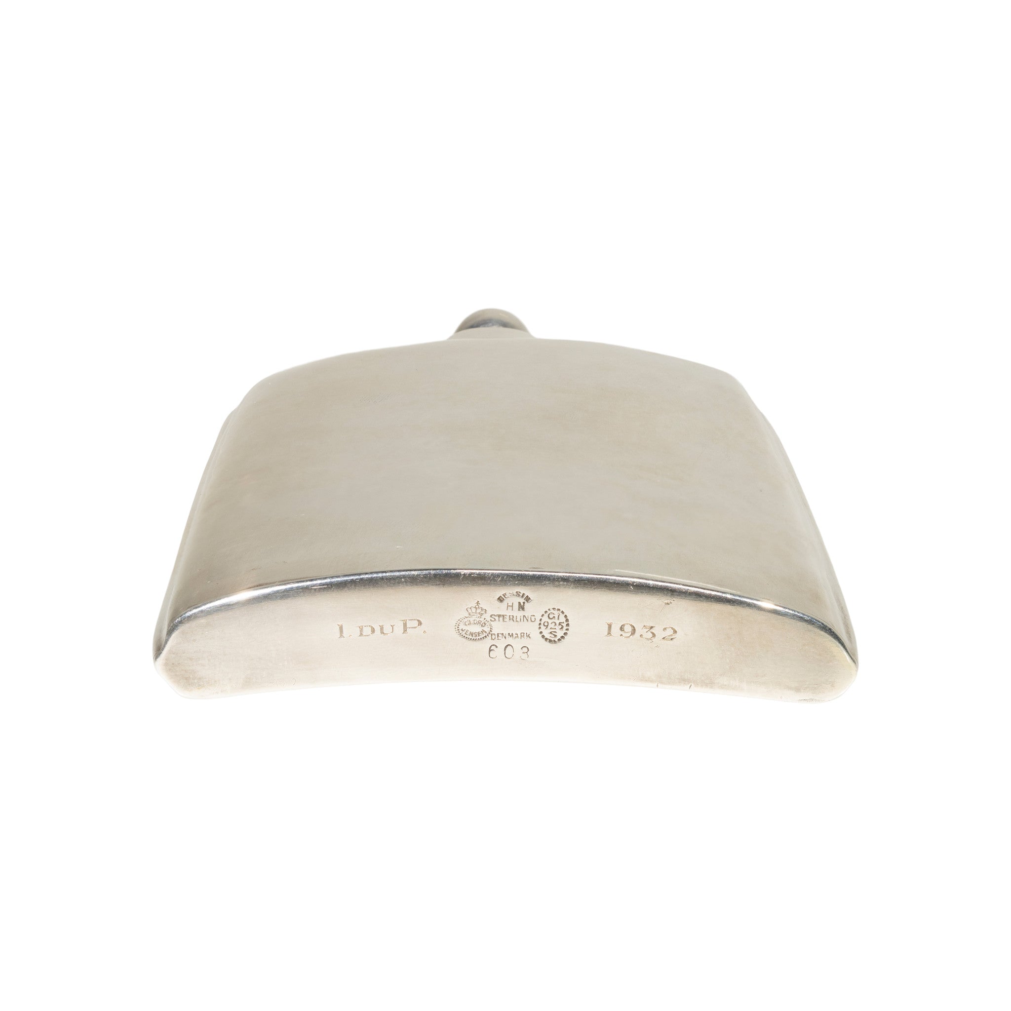 Sterling Silver Harald Nielsen Flask