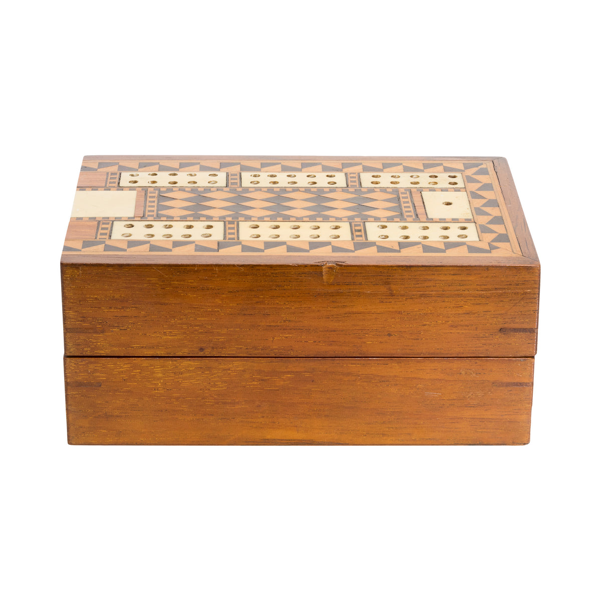 Marquetry Cribbage Box — Cisco's Gallery