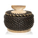 Alaskan Baleen Basket, Native, Basketry, Vertical