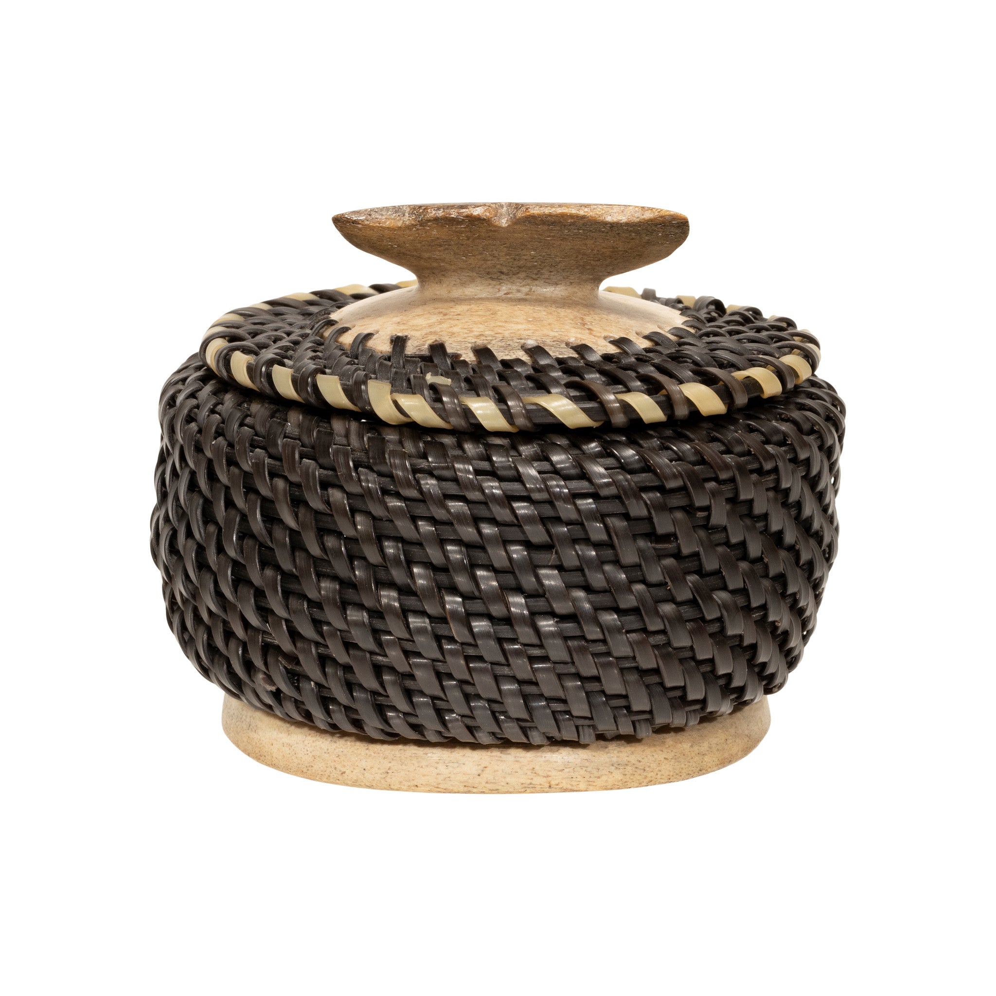 Baleen Basket by Johnny Kayoulik