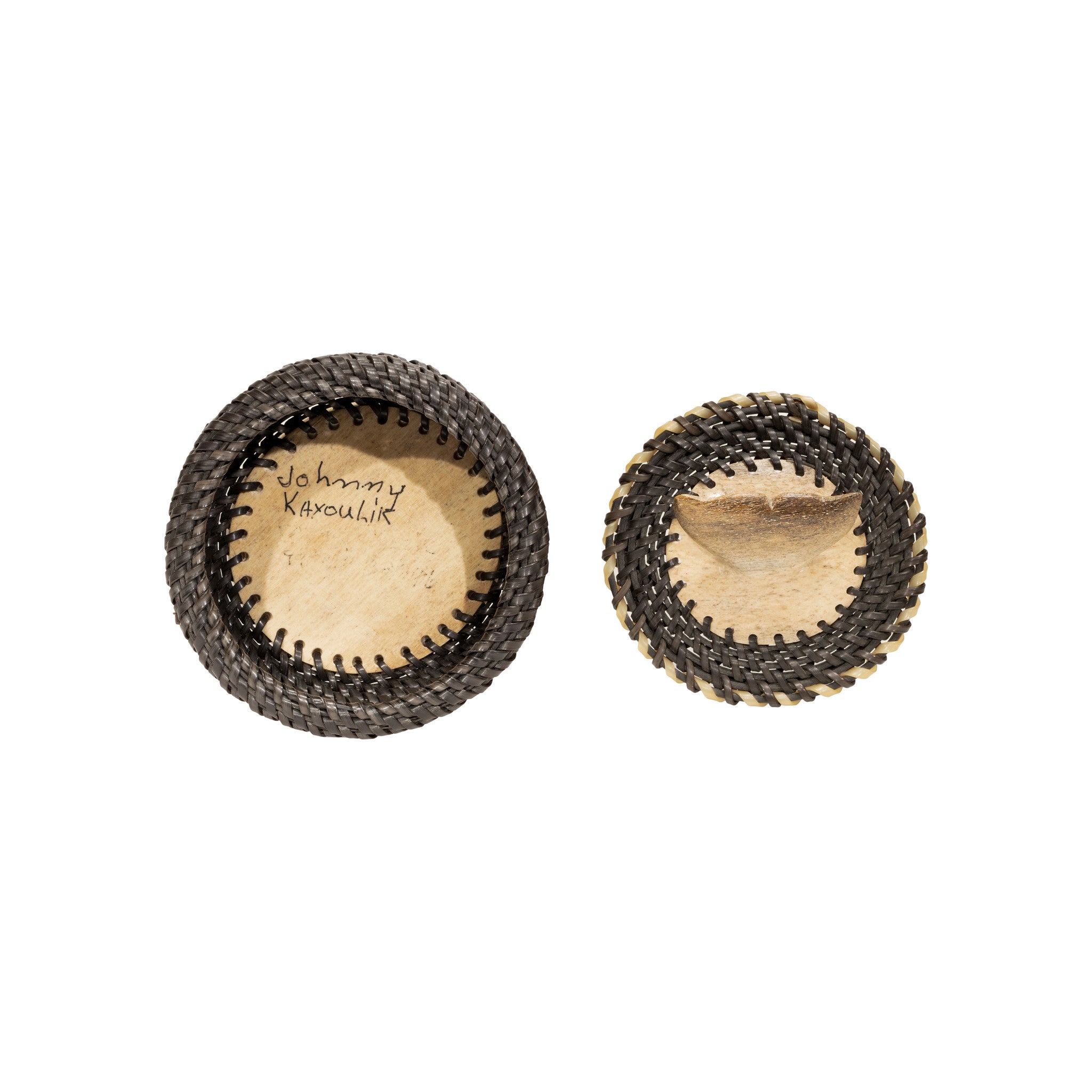 Baleen Basket by Johnny Kayoulik