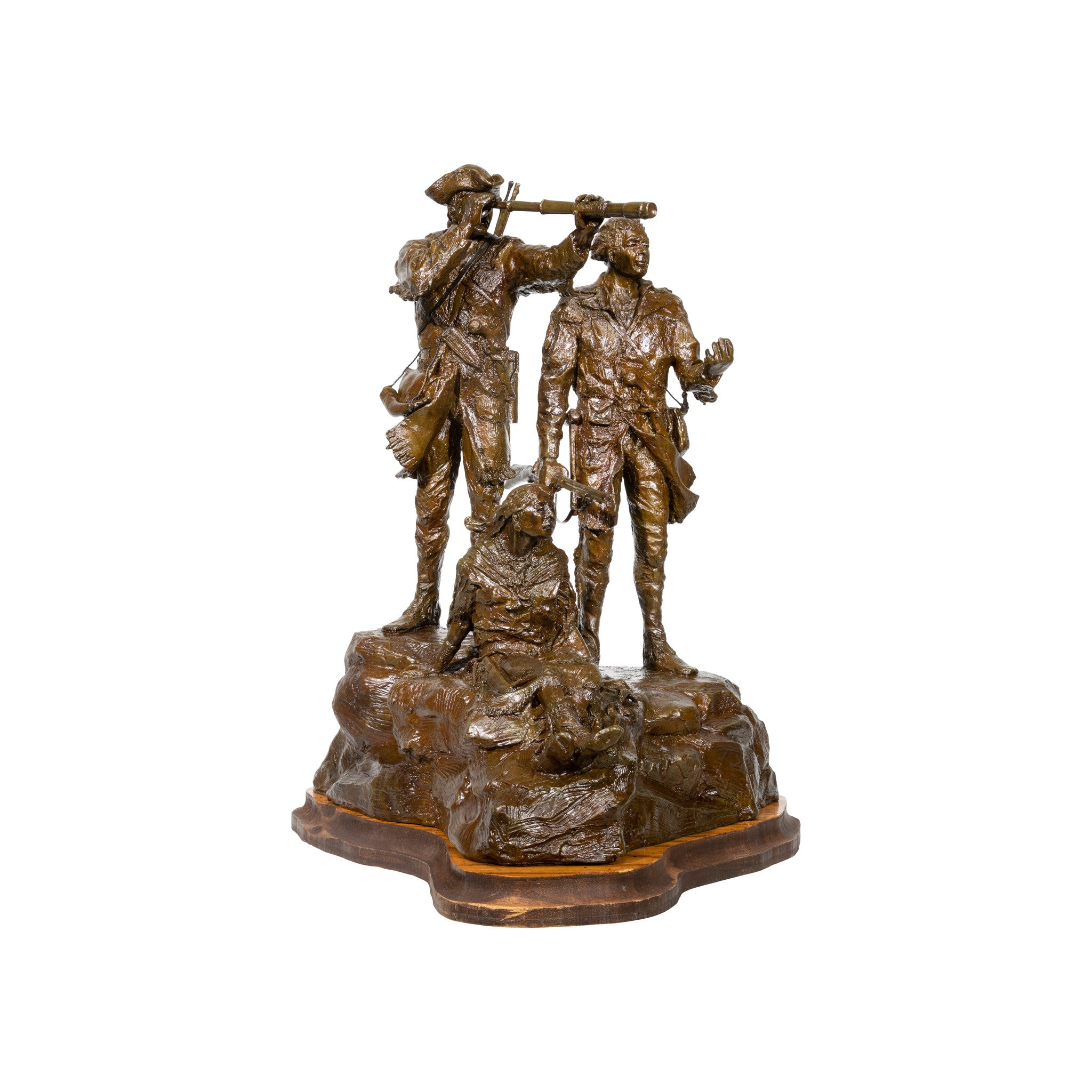 "Lewis and Clark" Bronze by Robert Scriver