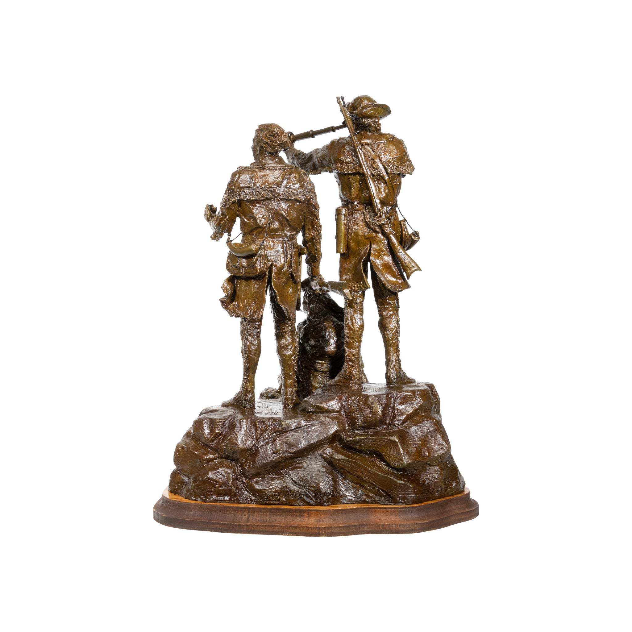 "Lewis and Clark" Bronze by Robert Scriver