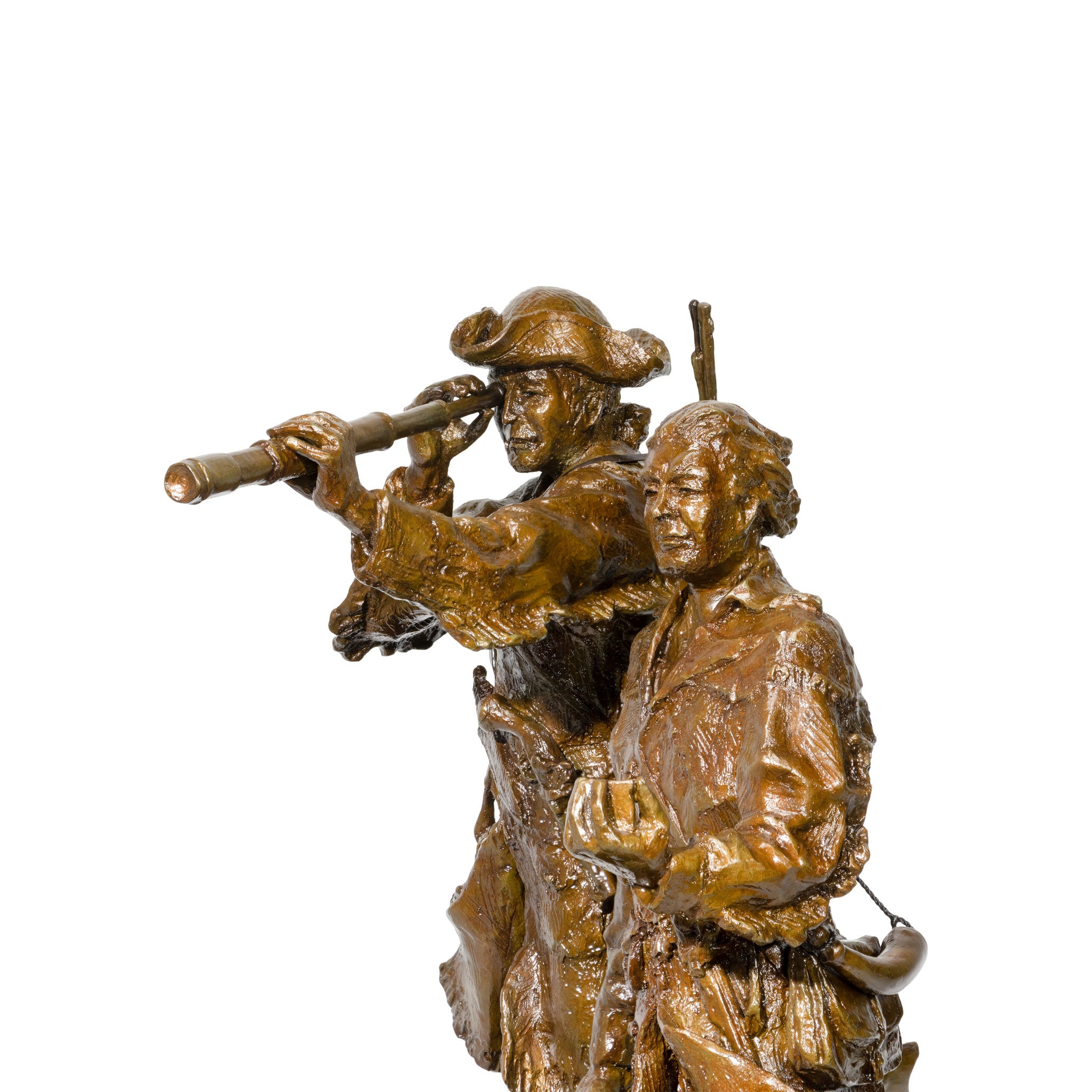 "Lewis and Clark" Bronze by Robert Scriver