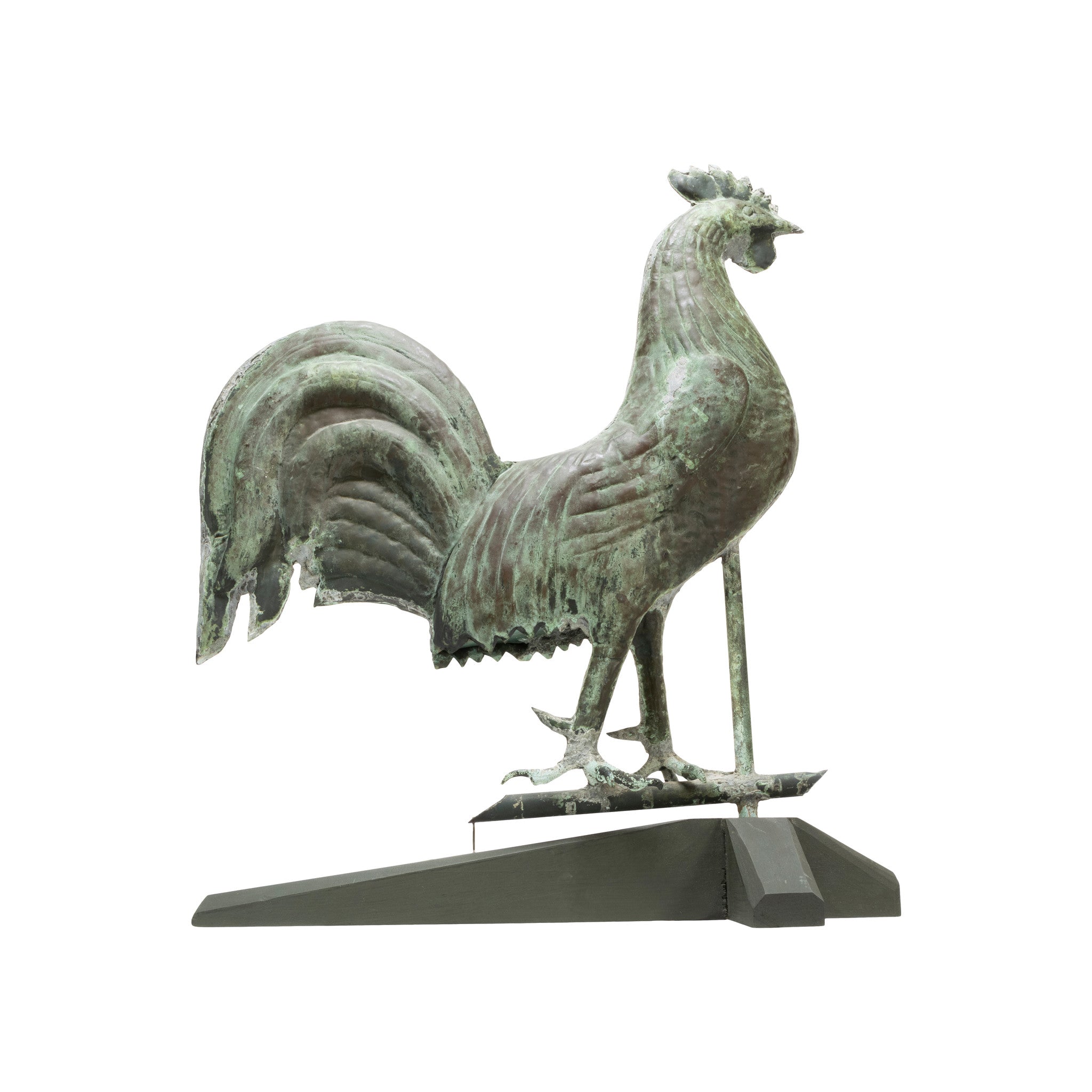 Copper Rooster Weather Vane