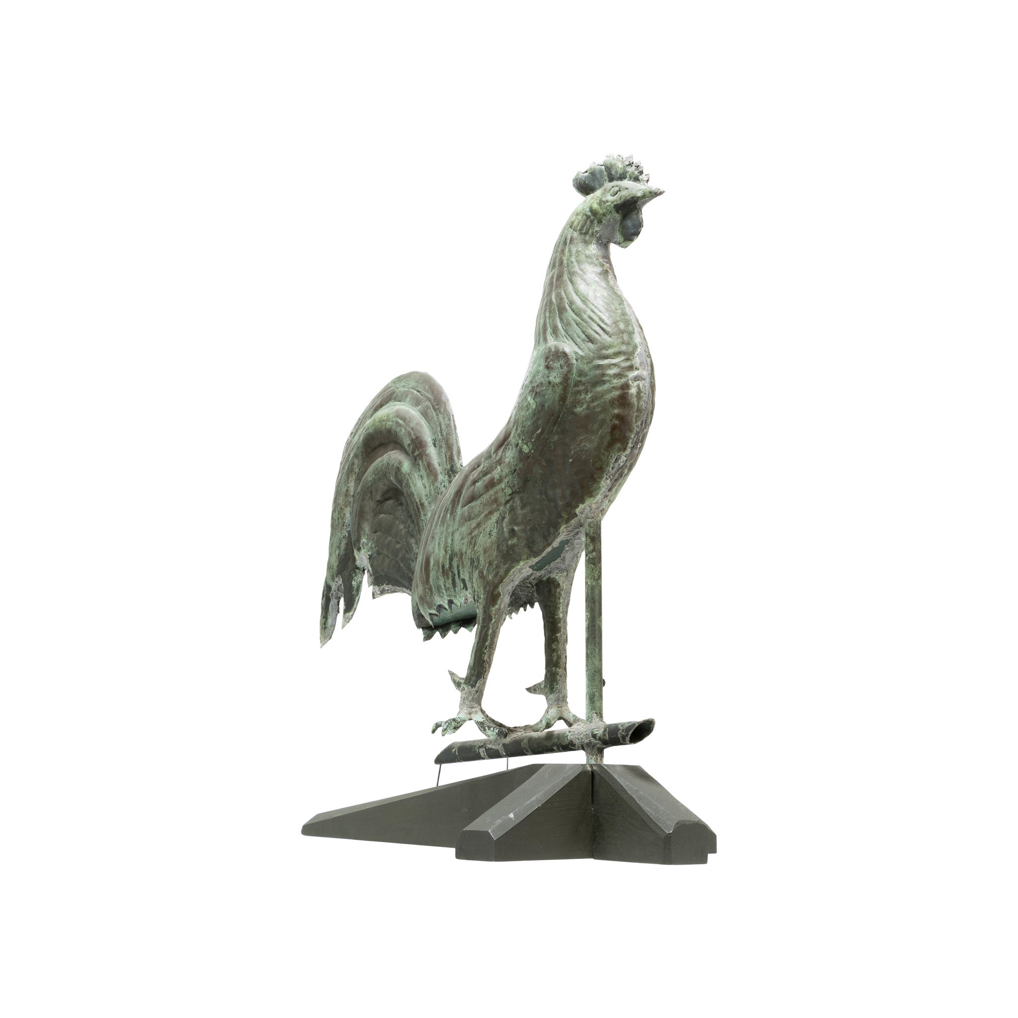 Copper Rooster Weather Vane