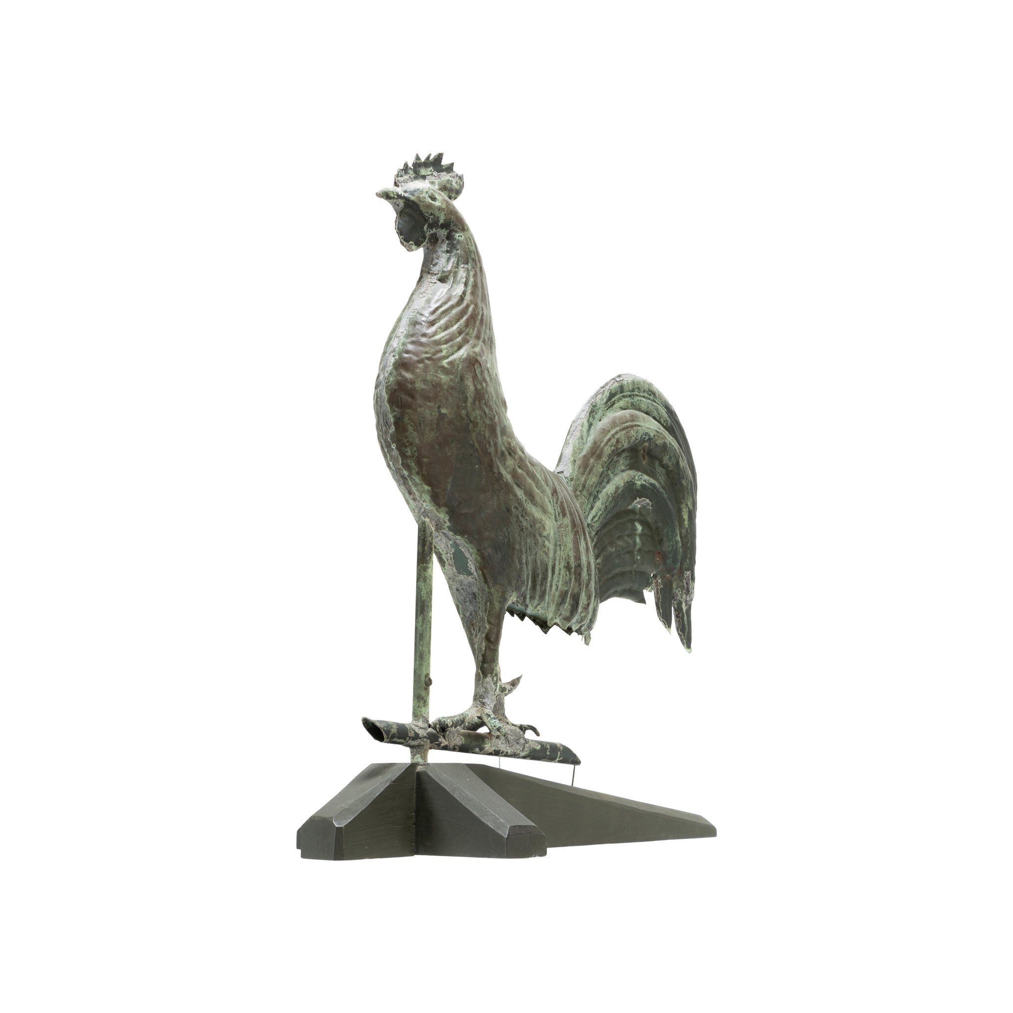 Copper Rooster Weather Vane