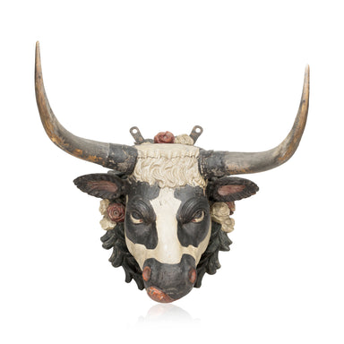 Carved Bull Sign, Furnishings, Decor, Trade Sign