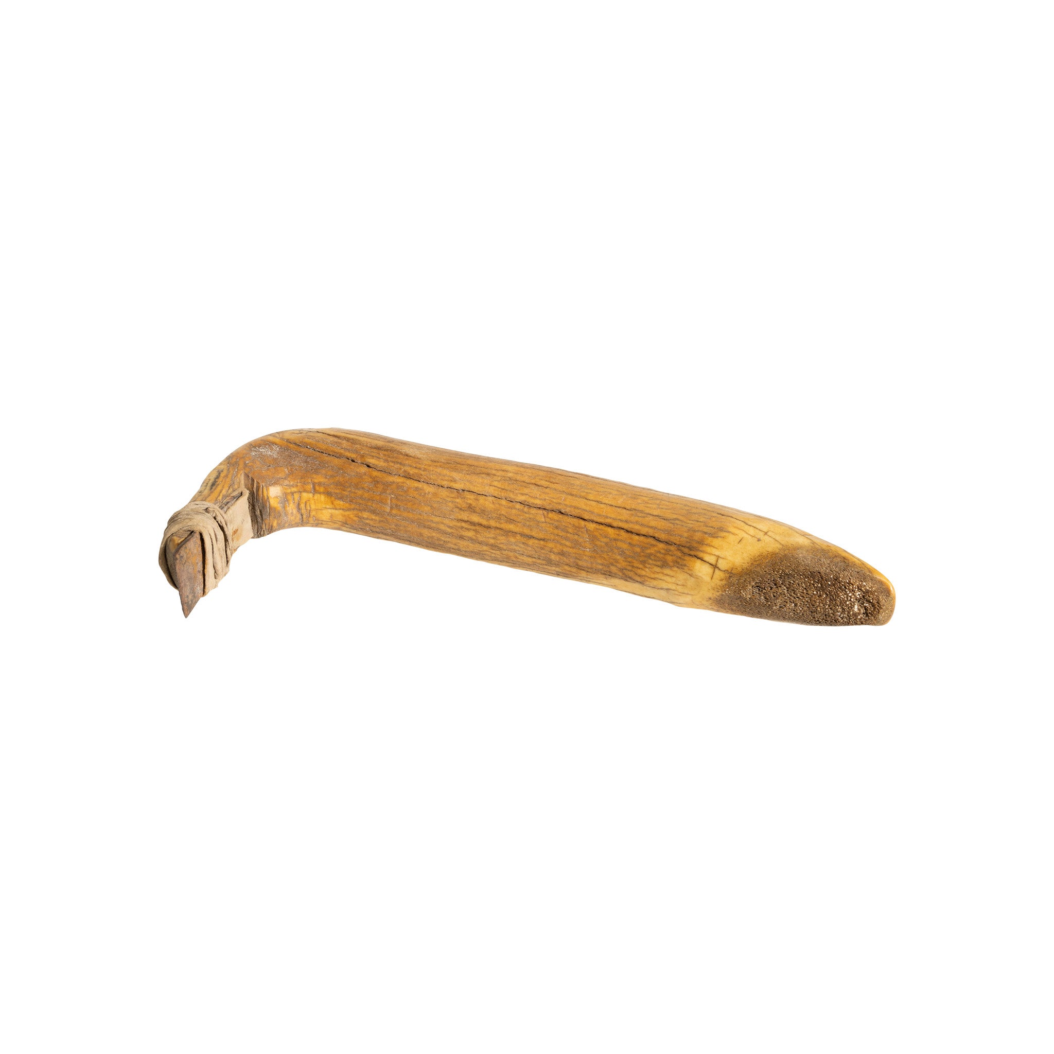 Lakota Sioux Elk Antler Hide Scraper