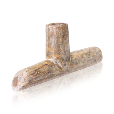 Soapstone T Pipe, Native, Pipe, Other