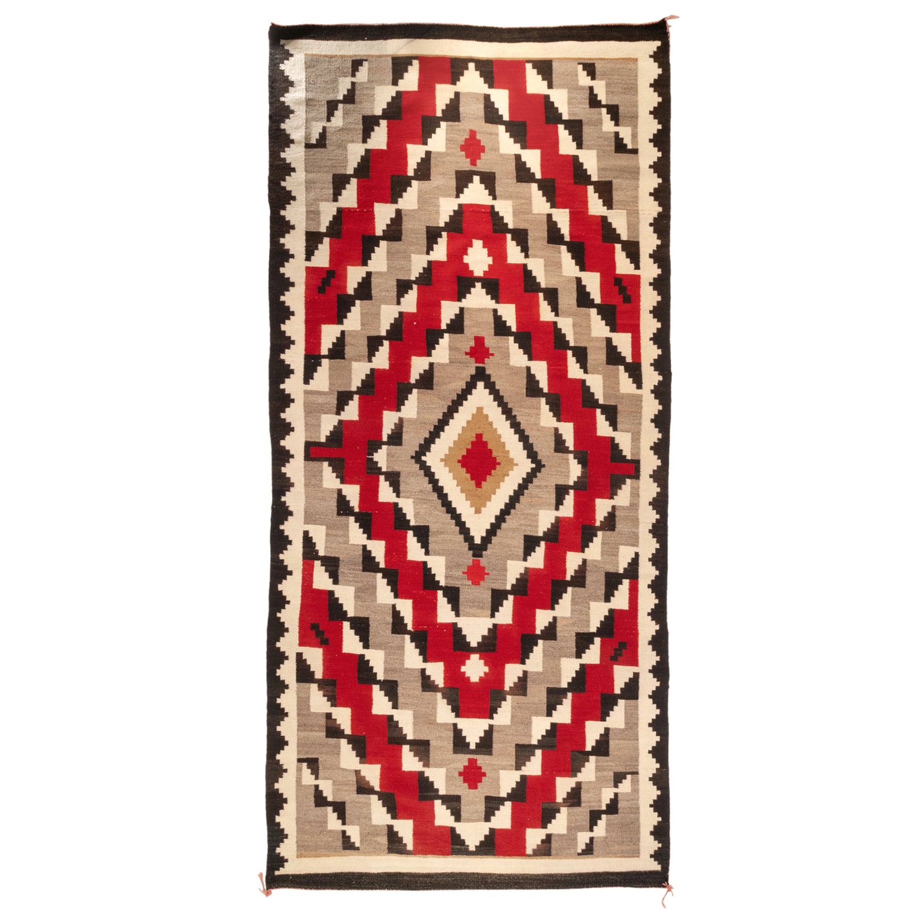 Navajo Ganado, Native, Weaving, Floor Rug