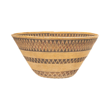 Kawaiisu Polychrome Basket, Native, Basketry, Vertical