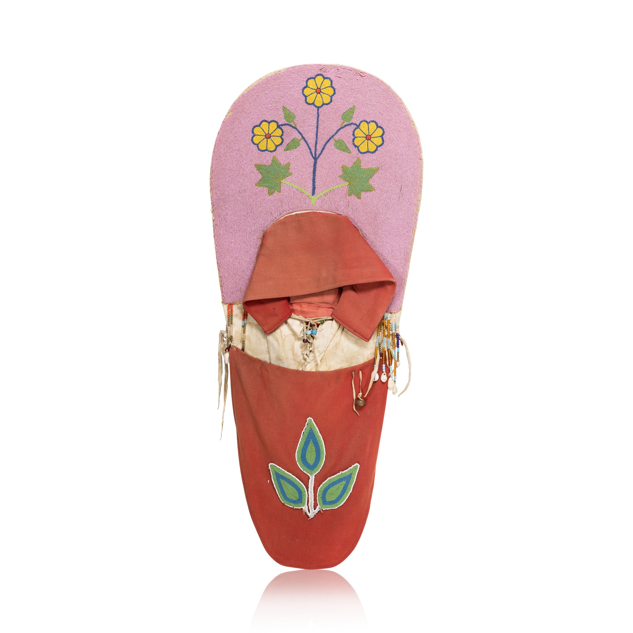 Nez Perce Child's Cradle, Native, Accessory, Cradleboard
