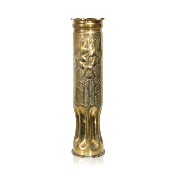 Trench Art Vase, Furnishings, Decor, Trench Art