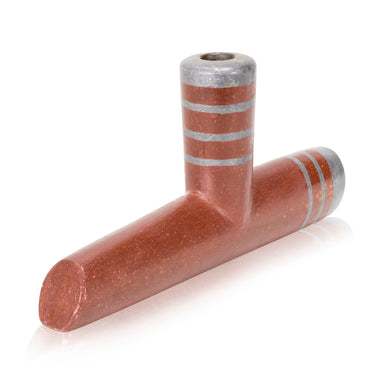 Lakota Sioux T Pipe, Native, Pipe, Catlinite