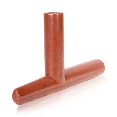 Central Plains T Pipe, Native, Pipe, Catlinite