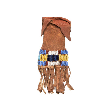Northern Plains Beaded Paint Bag, Native, Bag, Other