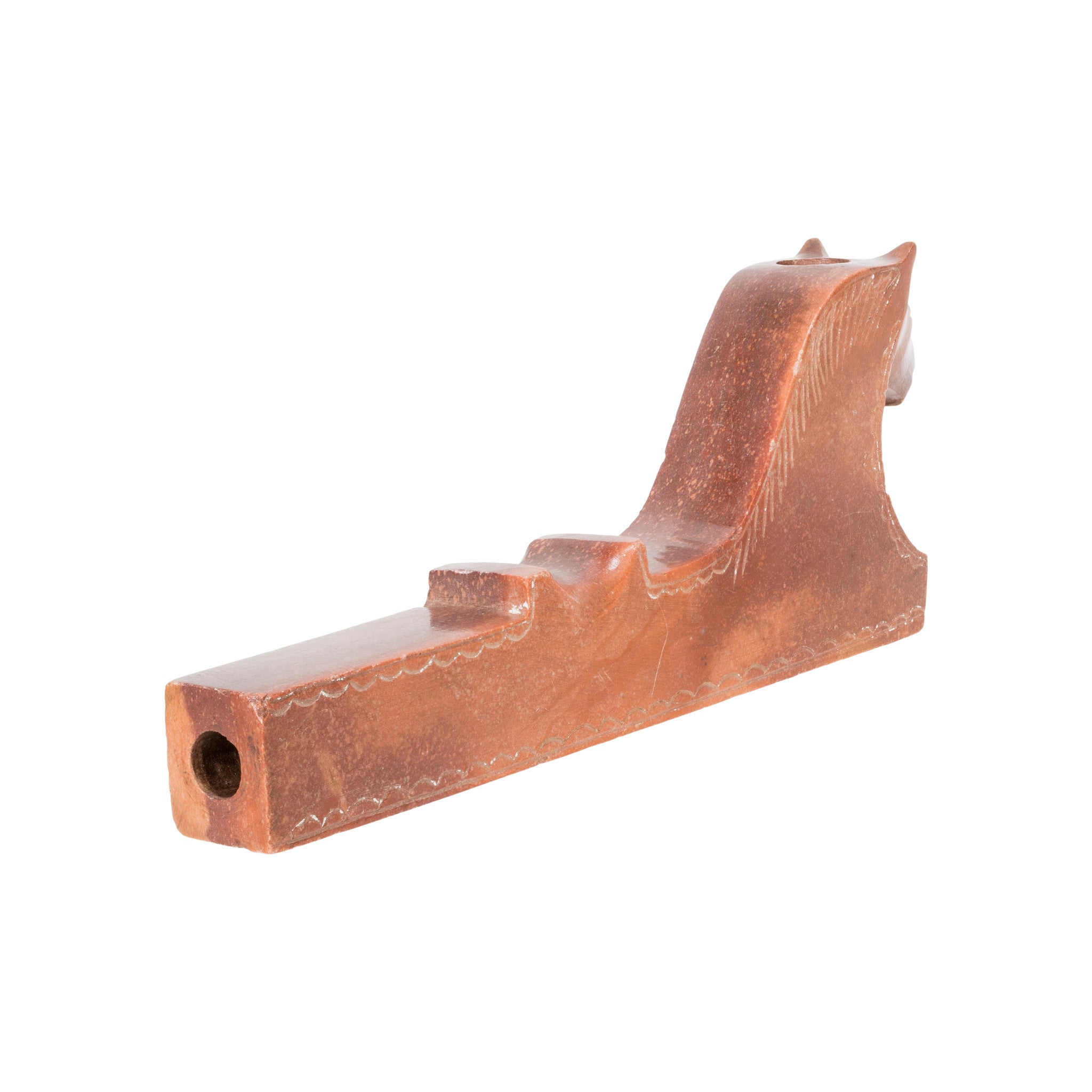 Sioux Horse Catlinite Pipe