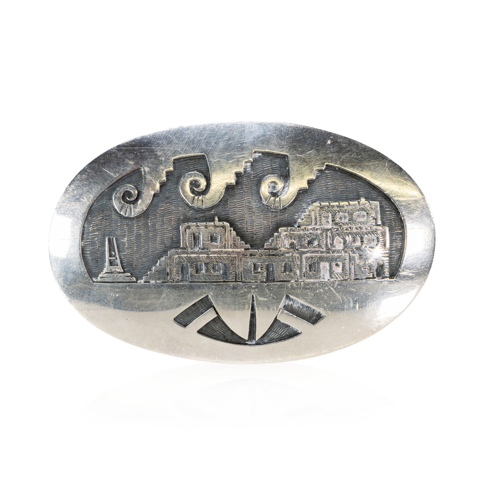 Hopi Buckle, Jewelry, Buckle, Native