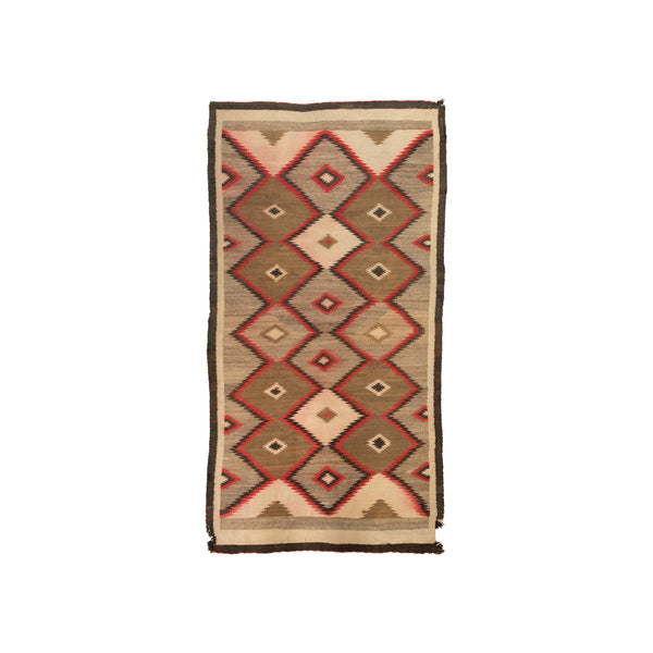 Navajo Ganado, Native, Weaving, Floor Rug