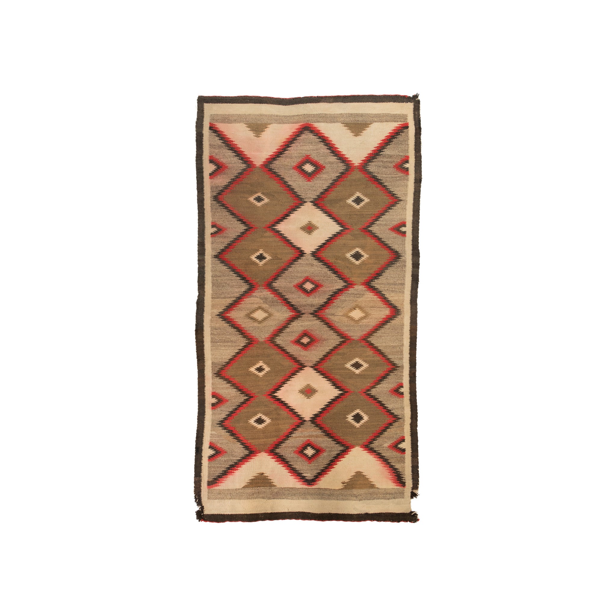 Navajo Ganado, Native, Weaving, Floor Rug