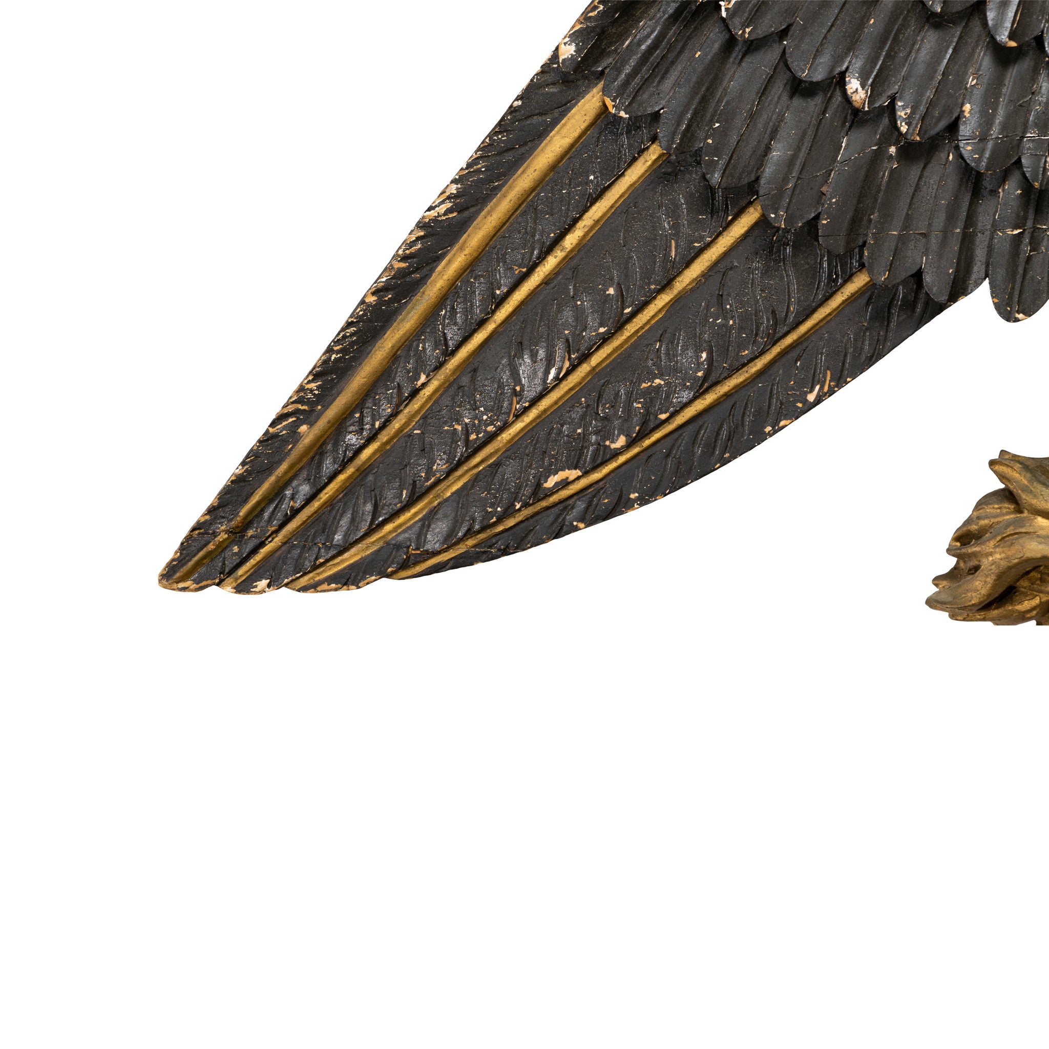 Carved American Eagle