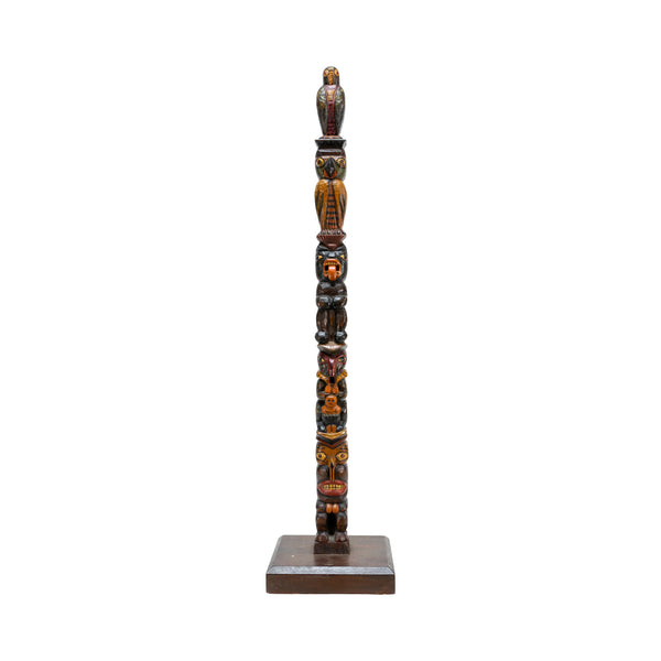 Folk Art Totem, Native, Inspired Art, Totem