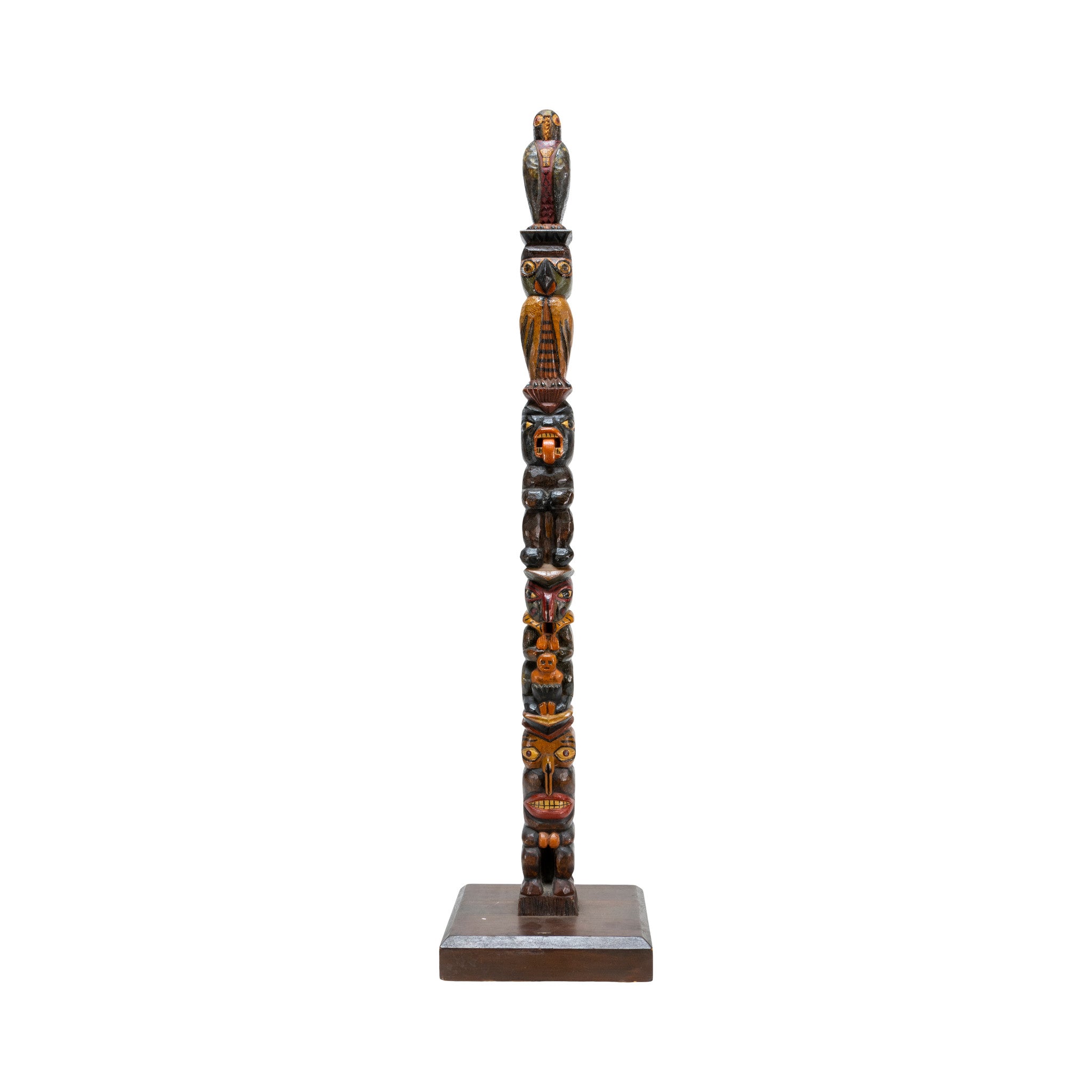 Folk Art Totem, Native, Inspired Art, Totem