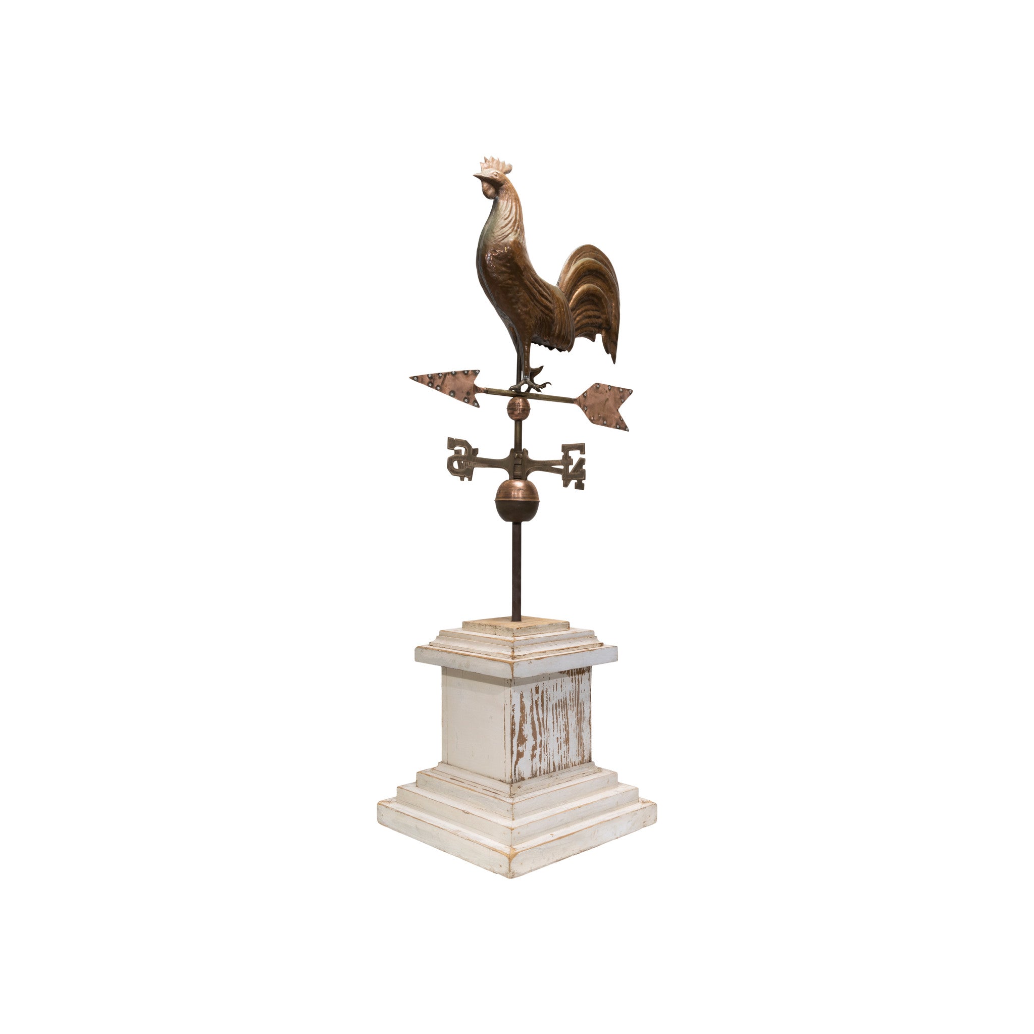 Copper Rooster Weather Vane