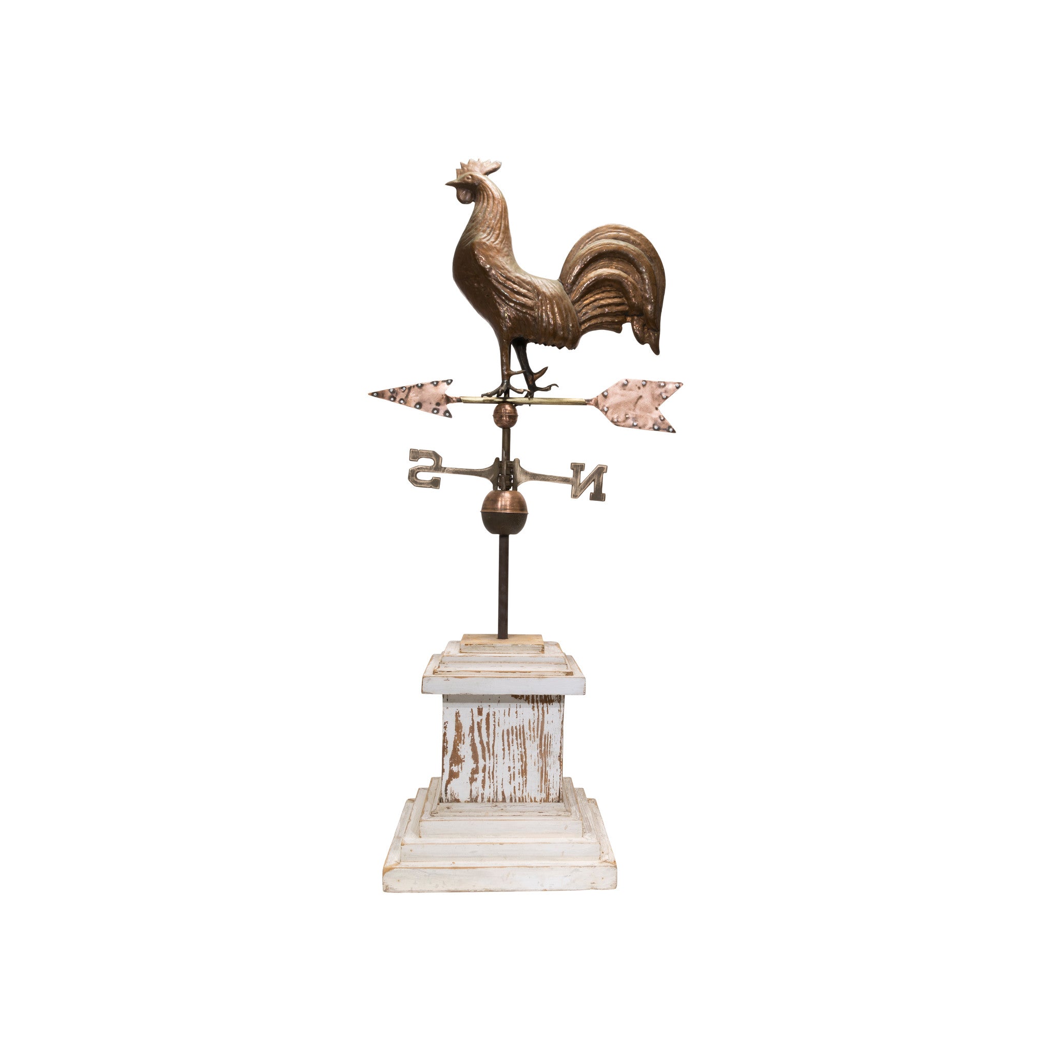 Copper Rooster Weather Vane