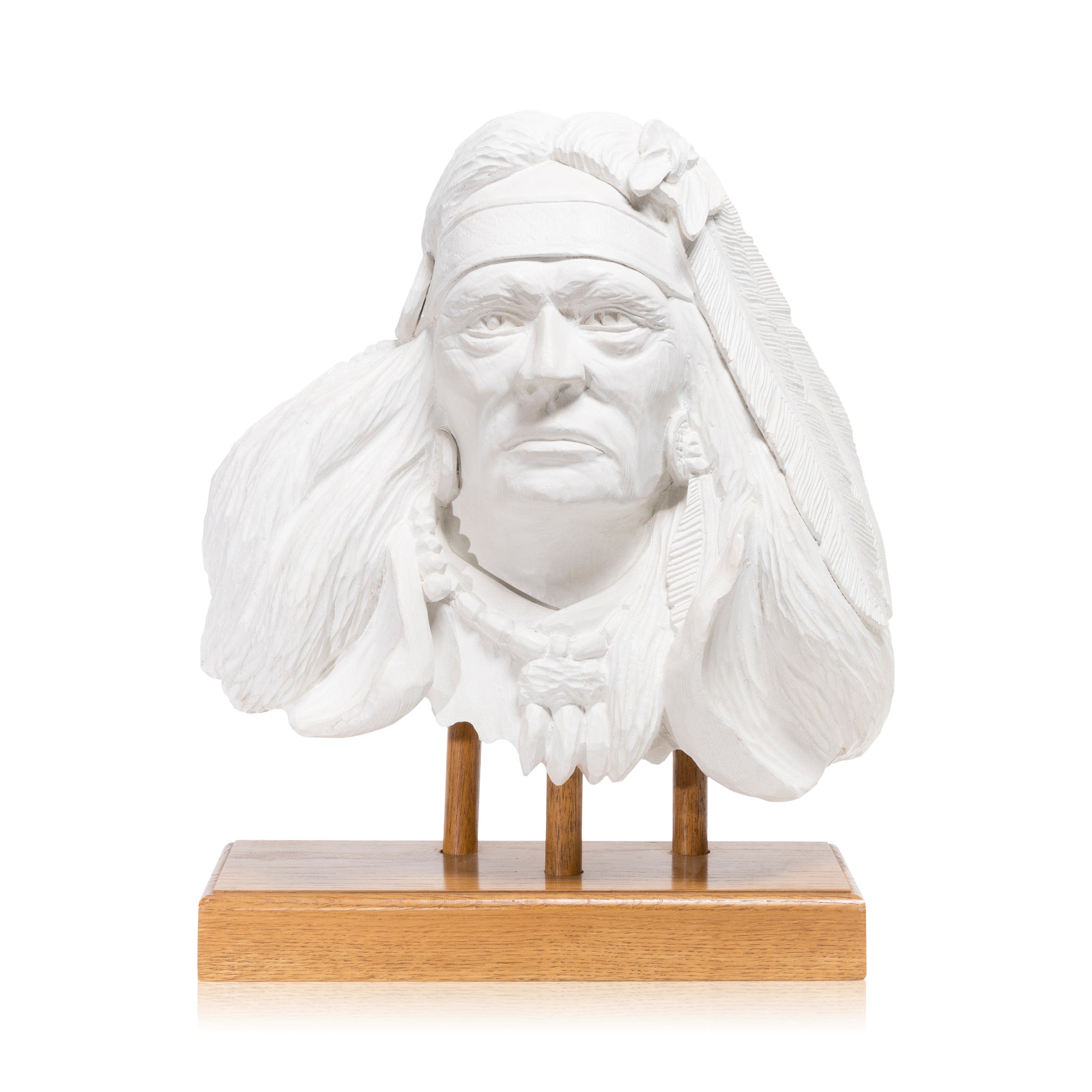 Plains Chief Sculpture, Fine Art, Sculpture, Other