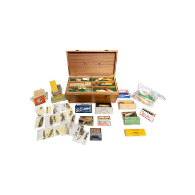 Wood Tacklebox, Sporting Goods, Fishing, Other