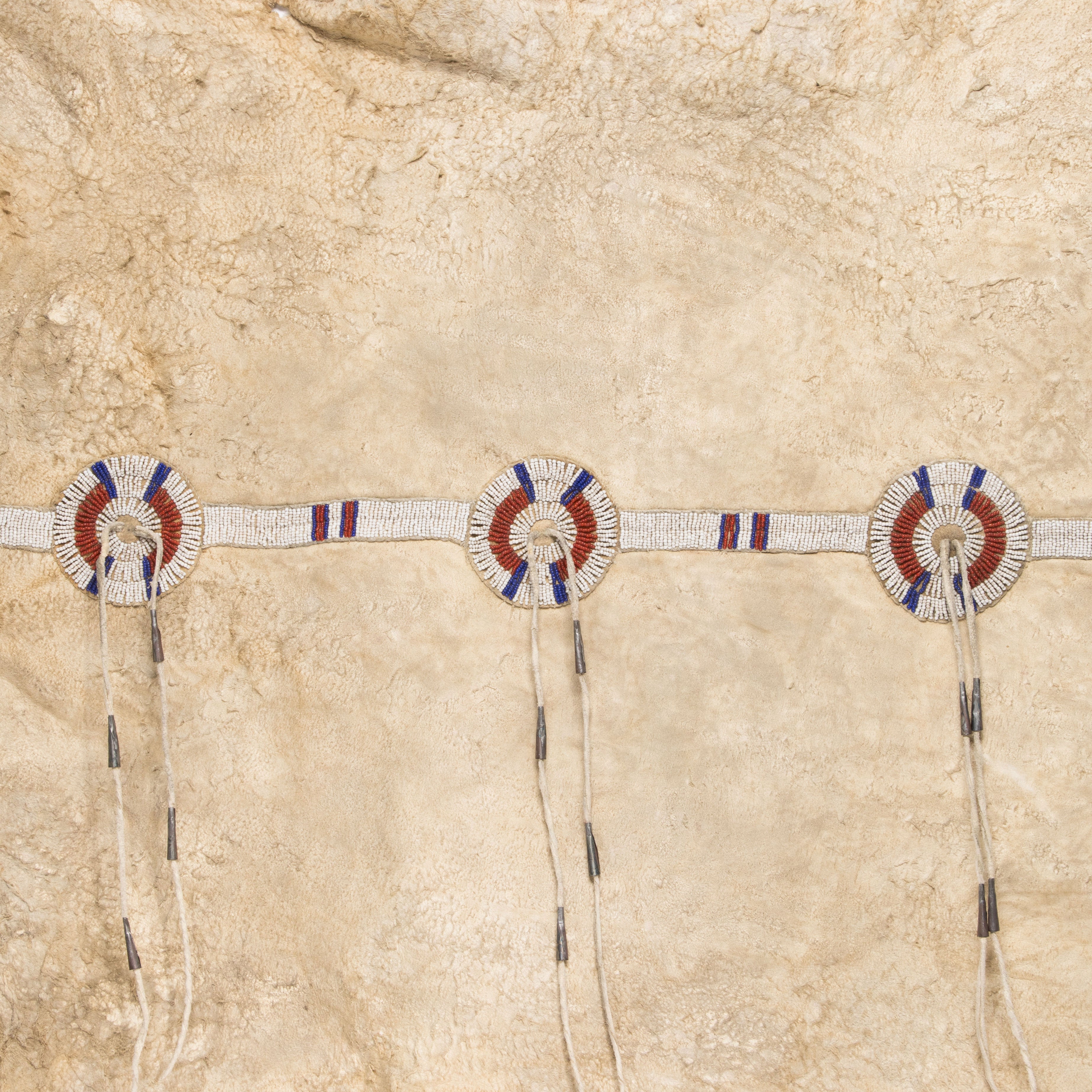 Northern Plains Beaded Pictorial Hide