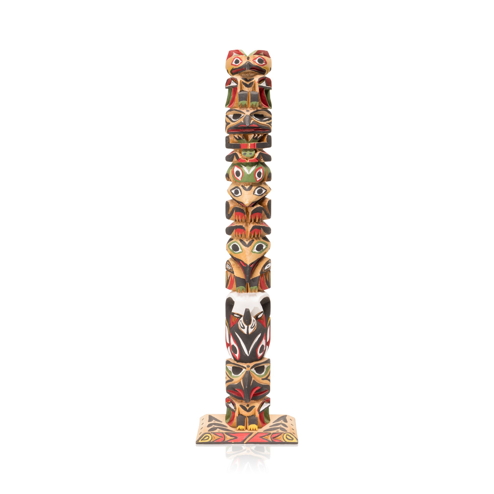 Ditidaht/Nuu-Cha-Nulth Totem by Raymond Williams, Native, Carving, Totem Pole